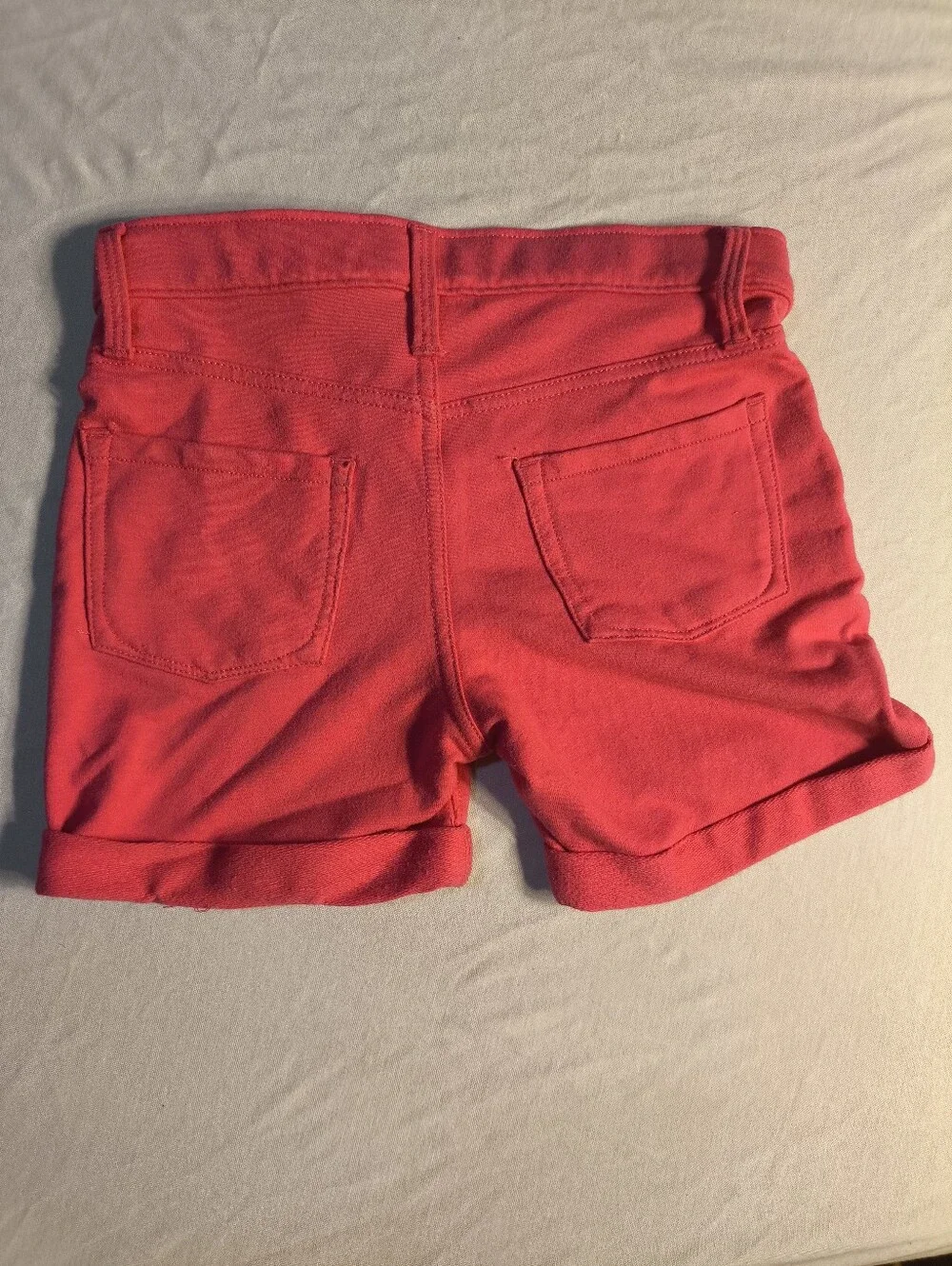 Sequin Heart Top and Pink Shorts 7-8